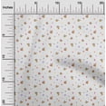 thumbnail image 1 of oneOone Georgette Viscose Fabric Leaves|Insect & Flower Floral Printed Craft Fabric BTY 42 Inch Wide, 1 of 4