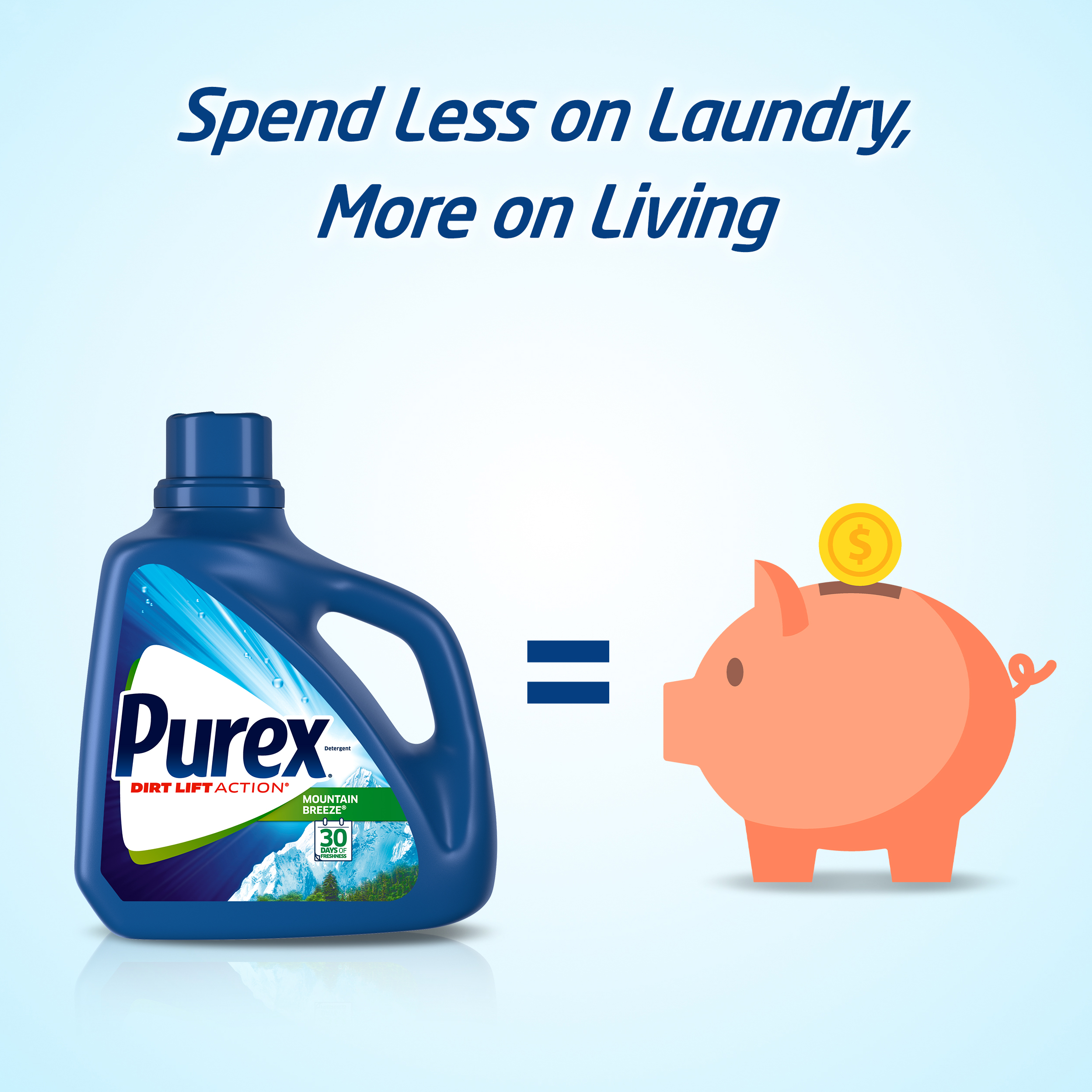 Purex Liquid Laundry Detergent for Baby, 75 Fluid Ounces, 57 Loads - image 4 of 6