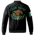 thumbnail image 3 of Lotusprinthandmade Personalized Mexico Bomber Jacket S-5XL Multicolor, Mens Mexican Jacket, 3 of 5