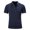 Navy, variant on Mens Shirts Summer Men Casual Solid Button Short Sleeve Stand Collar Pullover T-Shirt Tops