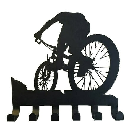 

Hemousy Wall Key Holder 6-hooks Wall Hanger Organizer for Glasses Clothes