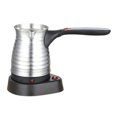 thumbnail image 1 of Electric Turkish Coffee Pot Tea Kettle Comfortable Grip Stainless Steel Coffee Kettle Warmer For Kitchen Office Outdoor, 1 of 5
