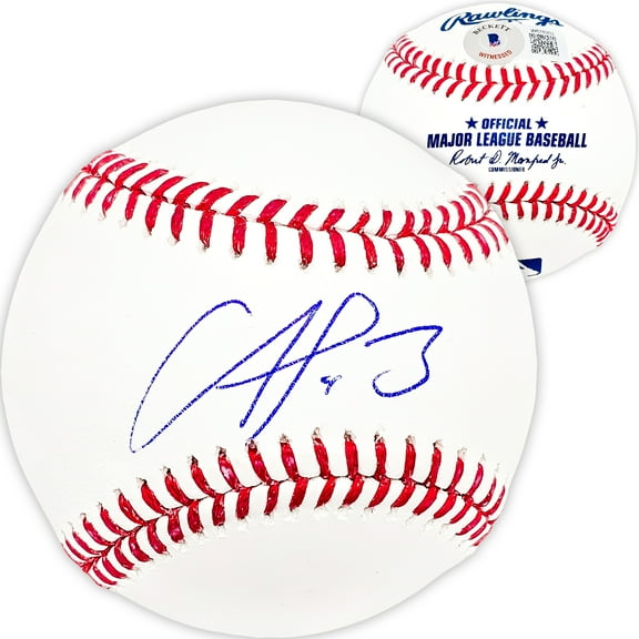 Francisco Alvarez Autographed Official MLB Baseball New York Mets Beckett BAS Witness 218615