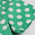thumbnail image 5 of Kaemgyyd Polka Dot Dress for Women Vintage Short Sleeves 1950s Dress Cute A-Line Bow Belt Cocktail Dress for Party Fall, 5 of 6