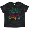 thumbnail image 3 of Inktastic My Peepaw Loves Me Boys or Girls Toddler T-Shirt, 3 of 5