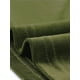 thumbnail image 5 of INSPIRAR CHIC Blusa de Mujer de Manga Larga Cuello Mock Cuello de Tortuga de Terciopelo Elástico XS Verde Oliva, 5 of 6