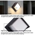 thumbnail image 4 of Xihbxyly Venta de Palets Aplique de Pared para Exteriores E Interiores, Ip65, Accesorio de Iluminación de Pared Led, Apliques de Pared de Aluminio para Porches Exteriores de Color Negro, 4 of 7
