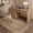 Red Brown-3' x 5' (Rectangular), variant on Retro 2x6 Runner Rugs Red Brown Washable Hallway Rug Vintboho Bedroom No Shedding Soft Durable Low Pile Carpet Non Slip Indoor Dining Room Kitchen Home Decor Floor Mat