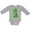 AC-Heather Grey, variant on Inktastic 1st Birthday Monkey Boys or Girls Long Sleeve Baby Bodysuit