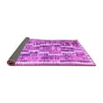 thumbnail image 2 of Ahgly Company Indoor Round Southwestern Purple Country Area Rugs, 3' Round, 2 of 4