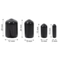 thumbnail image 5 of DINHEAROM Bolt Covers Caps 400Pcs Black Rubber for Screw and Nut Protection, 5 of 8