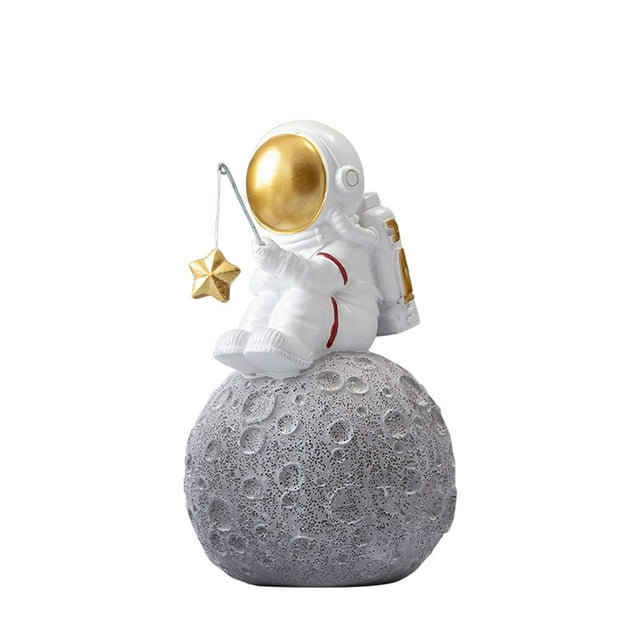 Figura BUTILIVEEN, estrella pescadora, astronauta, decoración espacial, 17 cm