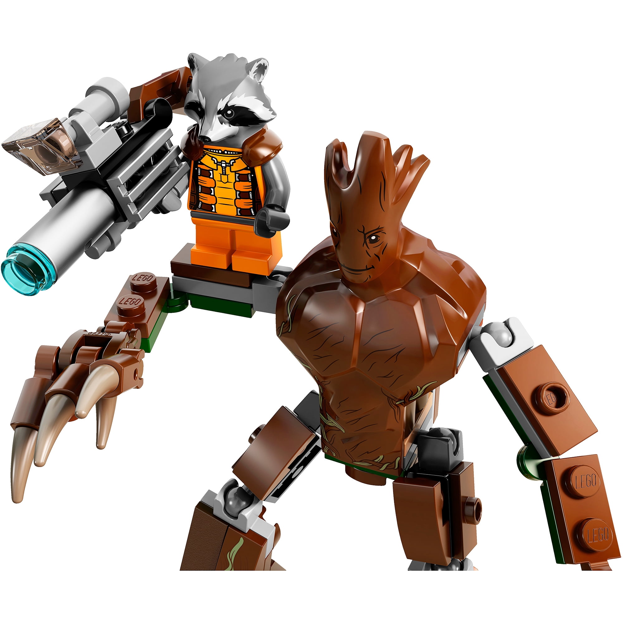 lego rocket and groot