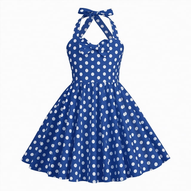 gdxvjhbj Robe Fille Petites Filles Robe d'Été Florale à Manches Courtes Tenue Décontractée Robe Taille 9-10 (Bleu Foncé, 9-10 Ans)
