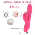 thumbnail image 1 of 1 Uds. Vibrador de conejo vibrador de 10 frecuencias para juguetes sexuales para mujeres oso de fresa Electrónica, 1 of 5