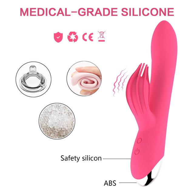 1 Uds. Vibrador de conejo vibrador de 10 frecuencias para juguetes sexuales para mujeres oso de fresa Electrónica