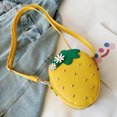 thumbnail image 3 of Women Cute Strawberry Purse Cartoon Messenger Crossbody Handbag Women Outdoor Casual Daily Use Shoulder Bag Small Coin Wallet, 3 of 6