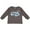 Charcoal Grey, variant on Inktastic Airplane Future Pilot Born to Fly Boys Long Sleeve Toddler T-Shirt