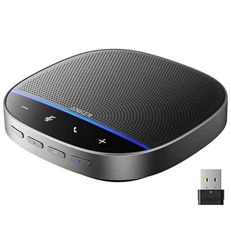 Anker PowerConf S500 Speakerphone with Zoom Rooms Certification, USB-C Bluetooth Conference Speaker Microphone with Premium Voice Pickup