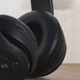 thumbnail image 4 of Auriculares Bluetooth plegables, graves potentes, ergonómicos, inalámbricos, deportivos, para estudiantes, adultos, hogar, oficina, escuela, color negro, 4 of 4