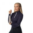thumbnail image 4 of HORZE Women's Trista Long Sleeved Technical Moisture-Wicking Equestrian Sun Shirt | Mesh Under-Sleeves, UV Protection, 4 of 12
