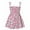 White, variant on TAGOLD Summer Baby Girls' Sleeveless Suspender Dress Strawberry Floral Children's Clothing White 2-2.5 Years