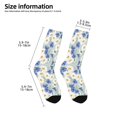 thumbnail image 2 of Goofa Daisies Flowers Pattern Children's Crew Socks, Kids' Daily Wear and Sports Socks, Breathable Socks, Sports Socks, Moisture-Wicking Socks for Children, 2 of 6