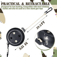 thumbnail image 3 of 2 Pcs Tree Stand Gear Hoist 29.5 Ft Retractable Bow & Hunting Accessories for Bow, Black, 3 of 8