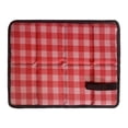 thumbnail image 3 of Colchoneta plegable para asiento de espuma portátil Impermeable para picnic playa senderismo Cuadrícula roja Sunnimix, 3 of 7