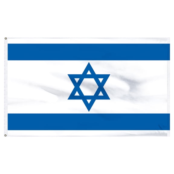 Israel Flag 3ft x 5ft Nylon