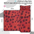 thumbnail image 5 of Red Cheetah Leopard Pattern Toddler Nap Mats for Kids Preschool,Sleeping Mat Bag or Kids,Toddler Sleeping Bag,Toddler Nap Mat or Daycare, 5 of 6
