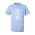 thumbnail image 2 of Outlaw Forever Biker Marilyn Monore | Mens Famous People Graphic T-Shirt, Light Blue, 2XL, 2 of 3