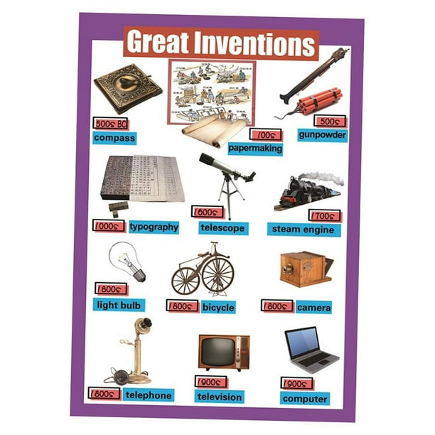 Cuadro de carteles educativos de aprendizaje temprano para aulas de jardín de infantes Invención