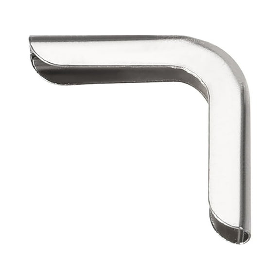 Unique Bargains Metal Book Corner Protectors Edge Cover Guard 0.63" x 0.63" x 0.12" Silver Tone 30Pcs