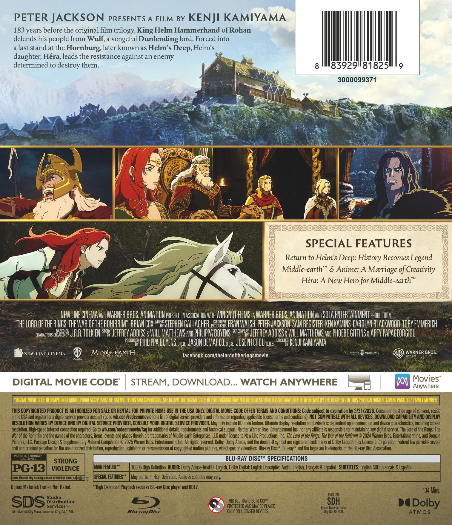 Rohirrim 3rd Movie Lord Of The Rings The Lord Of The Rings: The