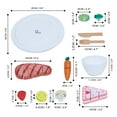 thumbnail image 5 of Little Chef Frankfurt Wooden Play Kitchen Tablet Recipe Set, 5 of 11