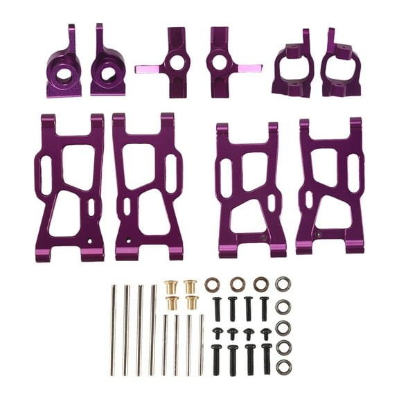 Metal Steering Cup Swing Arm Upgrade Parts Kit for 144001 1/14 124018 124019 1/12 RC Car Accessories,