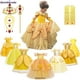 thumbnail image 2 of Vestido de princesa bella para niñas, ropa de fiesta de La Bella y La Bestia, disfraz de corona con palo mágico, 2023, 2 of 4