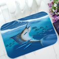 thumbnail image 1 of EREHome Marlin Fish Small fish scatter Doormat Bath Mat Rug Entrance Rug Floor Mats 23.6x15.7 Inch, 1 of 1