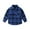 Blue2, variant on SHTXOZHI Kids Boys Girls Plaid Shirts Long Sleeve Button Down Collared Shirts with Pocket Casual Jacket