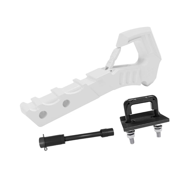 davian Tow Hitch Receiver Hook Truck Hitch Vehicles with Hitch Tightener Easy to install RV Heavy Duty Towing Accessory Quick Release Trailer Hitch High Strength Tow Hook Receiver Hitch White