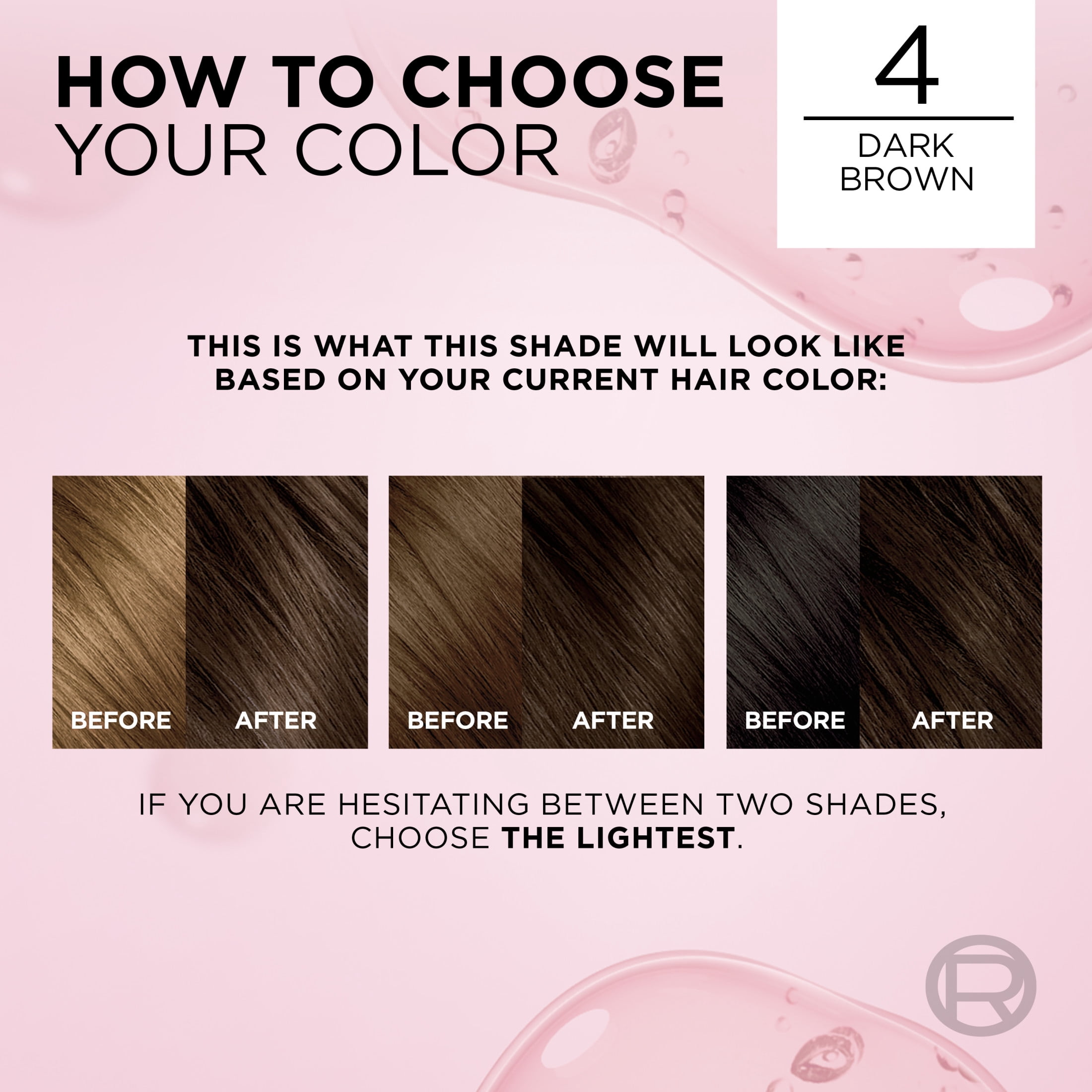 L'Oreal Paris Excellence Creme Permanent Hair Color, 4 Dark Brown, 100 Percent Gray Coverage, 1 Kit