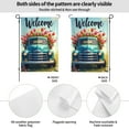 thumbnail image 2 of Welcome Spring Garden Flag 12x18 Inch Double Sided Truck Tulips Flowers Floral Design Yard Flag Outdoor Decoration, 2 of 8