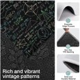 thumbnail image 3 of Math Equations 3D Shapes Black Pattern Kitchen Rugs Sets Of 3,Kitchen Runner Rugs Non Skid Washable,Decorative Kitchen Floor Mats for Kitchen,Sink,Laundry,17"x30"+ 17"x47" + 17"x59", 3 of 6