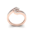 thumbnail image 3 of 1ctw Round Cut Diamond Prong Women's Fancy Engagement Bridal Ring Solid 18K Gold FG VS2, 3 of 3