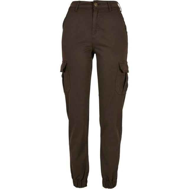 Urban Classics Pantalon Cargo Taille Haute pour Femmes