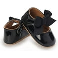 thumbnail image 3 of Baby Girls Shoes Mary Jane Flats Shoes Anti-Slip Soft Rubber Sole Toddler First Walkers Princess Dress Shoes, 3 of 7