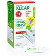 (2 Pack) Xlear Sinus Neti Refill Solution (NetiXlear 6 g packets) 50 Ct