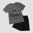 thumbnail image 4 of Xudanell Boy Clothes 4t Car Clothes for Boys Baby Boys Clothes Set Summer Outfit, 4 of 5