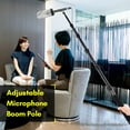 thumbnail image 4 of Andoer Microphone Pole,Arm Mic Arm 1/4 Inch Boom Arm Mic Alloy Boom Locks Adjustable Locks Mic Arm Aluminum Boom Pole 1/4 Arm Aluminum Alloy Handheld Boom Arm 6 Arm - Boom arm Handheld dsfen, 4 of 7